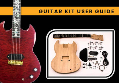 SG junior guitar build from SG junior guitar kit
