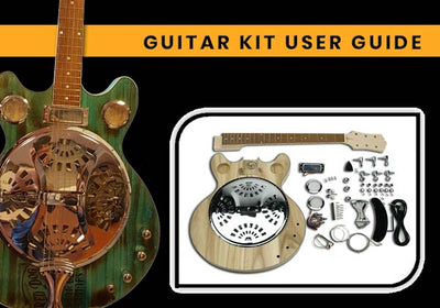 Building a Dobro semi acoustic Guitar kit