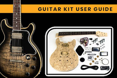 Building a LP Double Cut Guitar kit