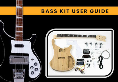 Rickenbacker Bass build from our Rickenbacker bass guitar kit