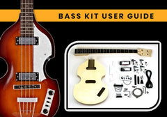 Hofner Bass build from our Hofner bass guitar kit
