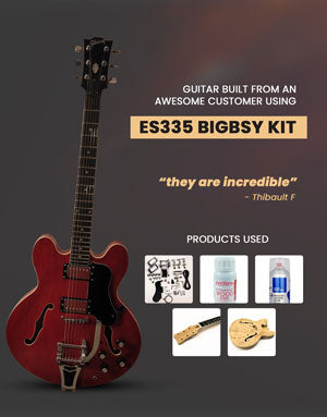 ES335 guitar kit build