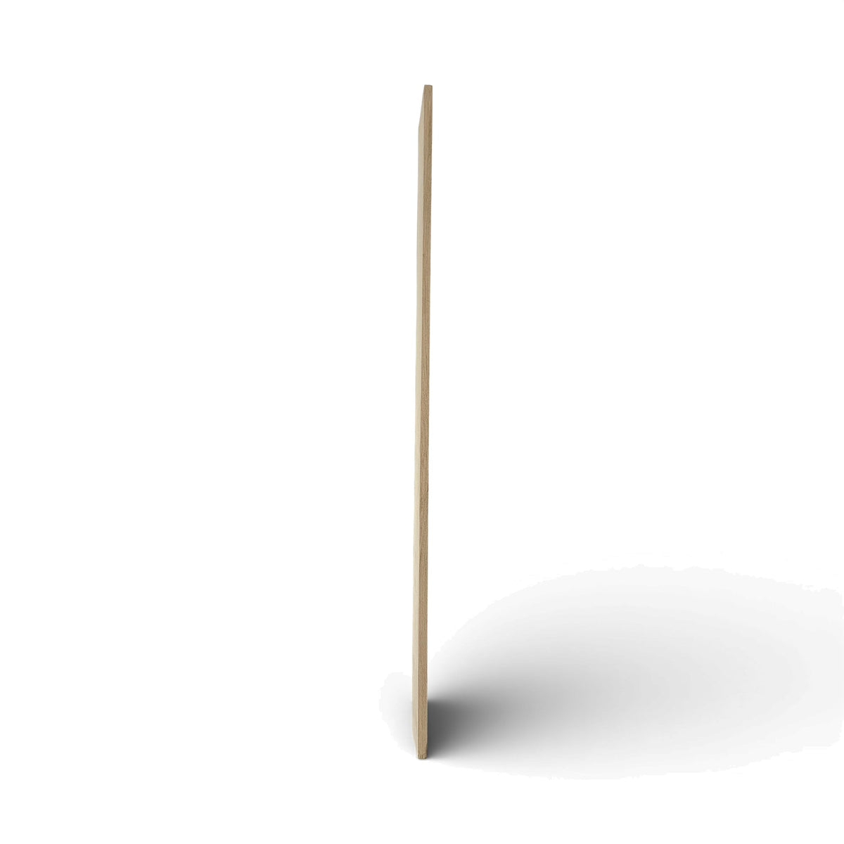 Fretboard blank in maple for guitar or bass, unslotted
