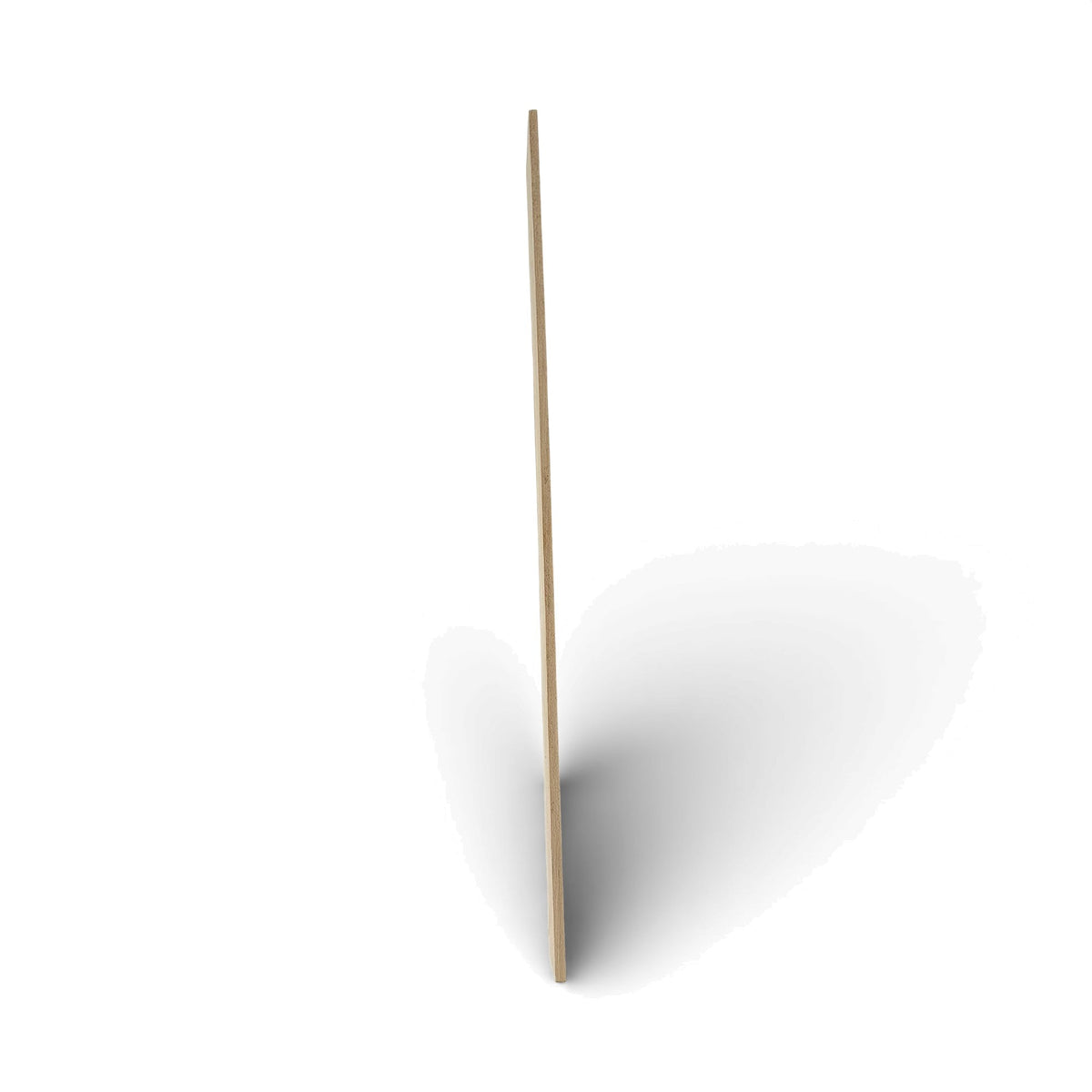 Fretboard blank in maple for guitar or bass, unslotted