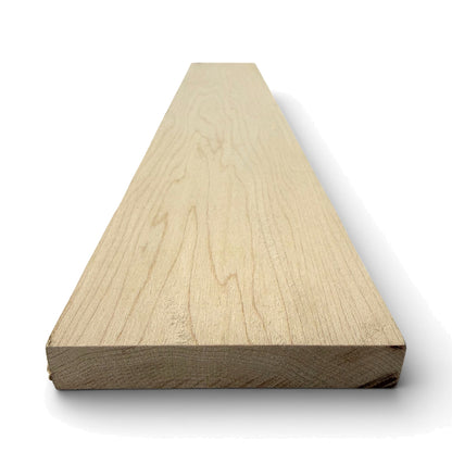 Canadian maple neck wood, one piece, for a guitar or bass neck