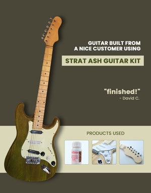 Strat guitar kit build