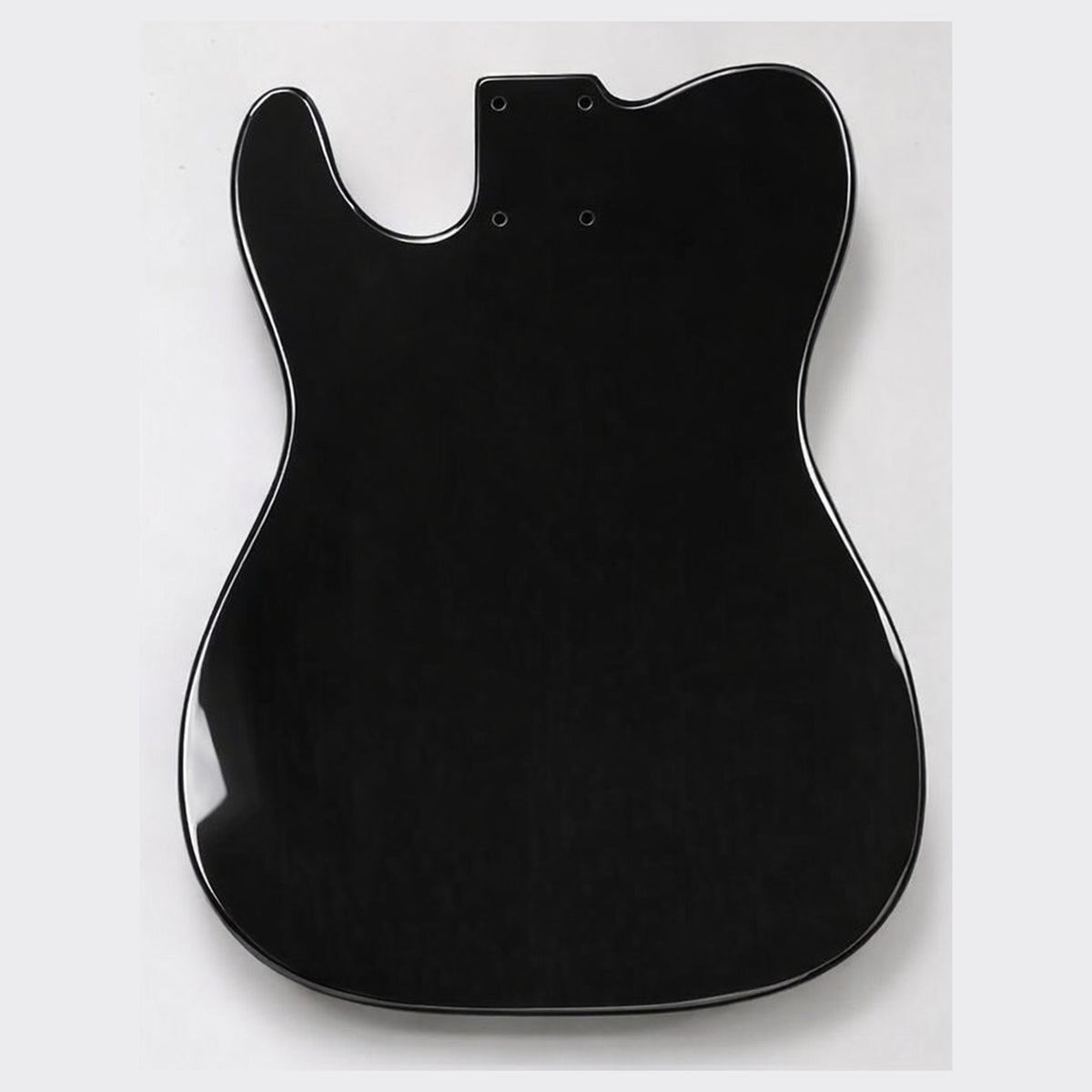 TL-style mahogany body painted black gloss, back