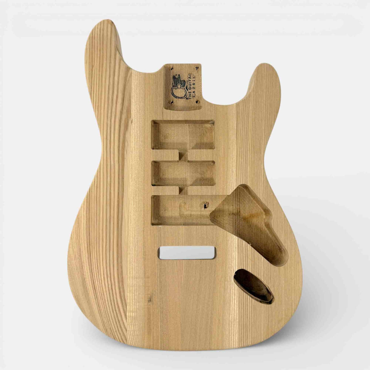 Unfinished ash body with three pickup routes