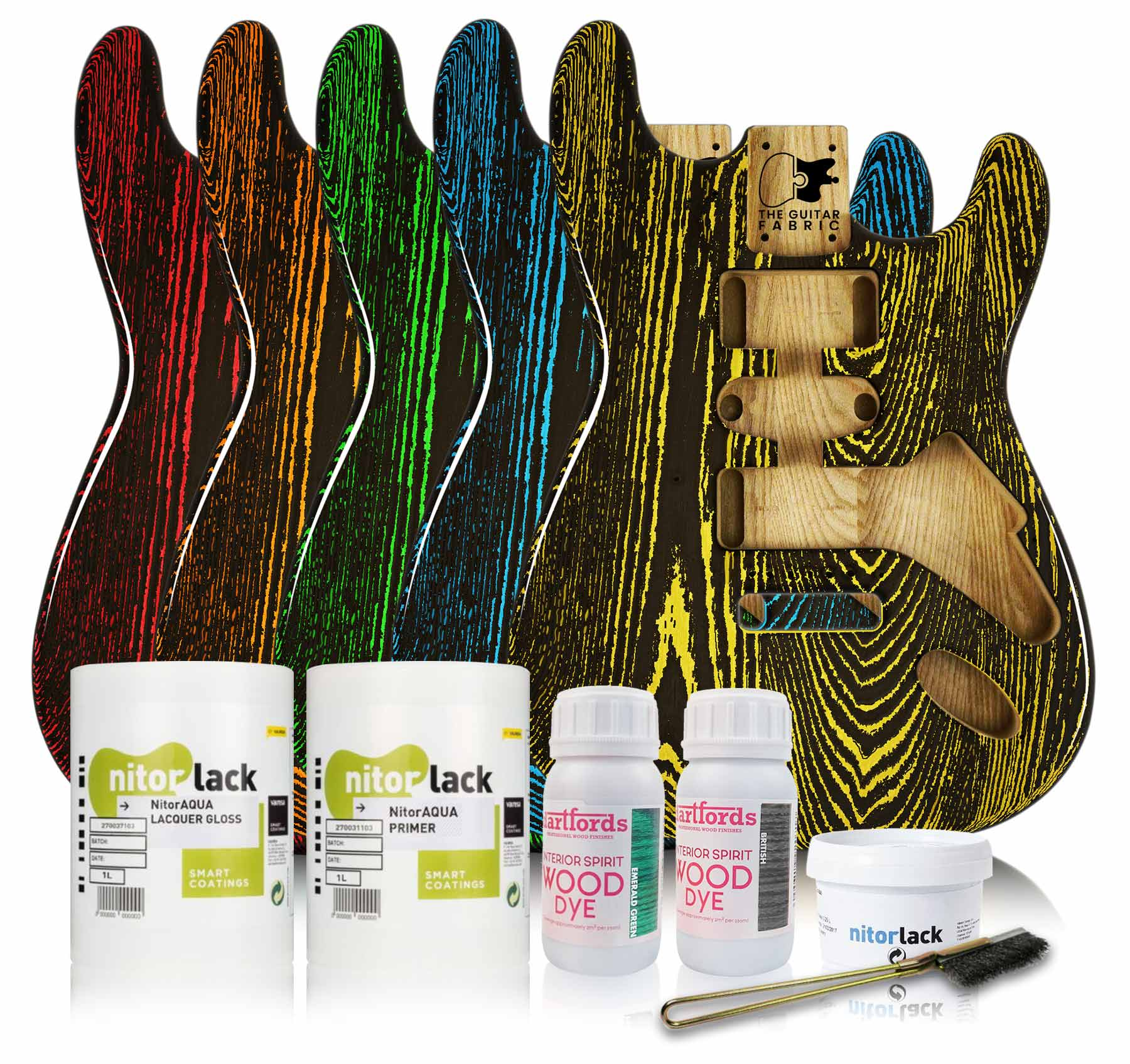 GUITAR PAINT GUIDE – WATERBASE CERUSE