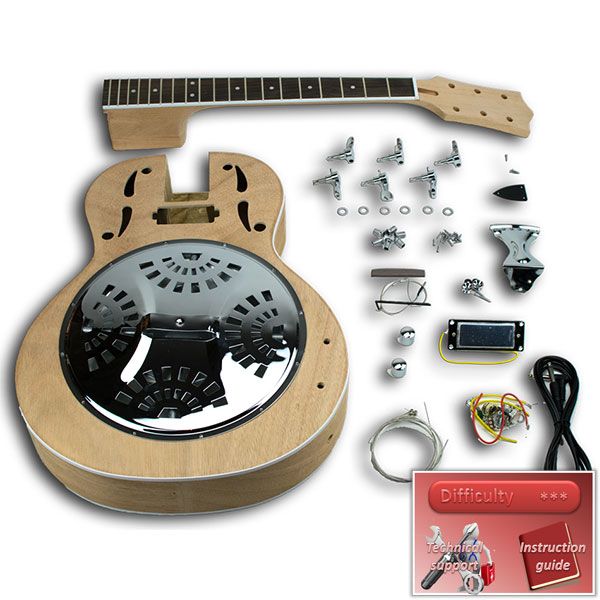 Guitar Kit - Ashbury Resonator, Mahogany