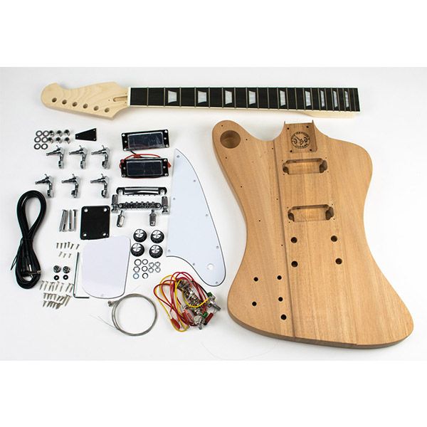 Left Handed Guitar Kit Firebird To Build - Diy Electric Guitar Kit Left Handed