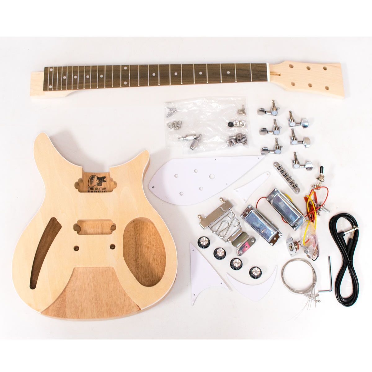 Guitar Kit - RK, Semi-Hollow Mahogany Body