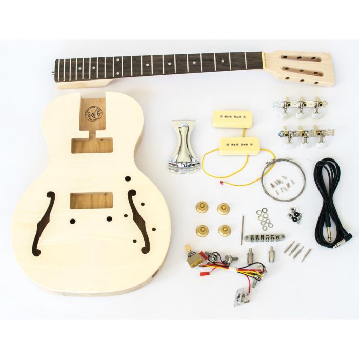 Guitar Kit - Acoustic Electric Parlor, Flame Top