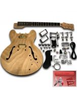 DIY Guitar Kit - ES Bigsby (Mahogany, Chrome)