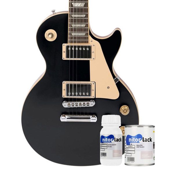 Polyurethane finishing to paint a DiY guitar kit