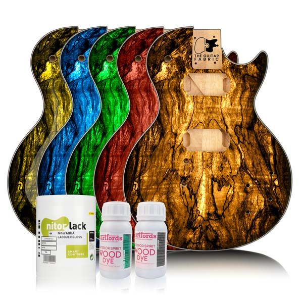 Finishing Paint set for guitar spalte waterbase