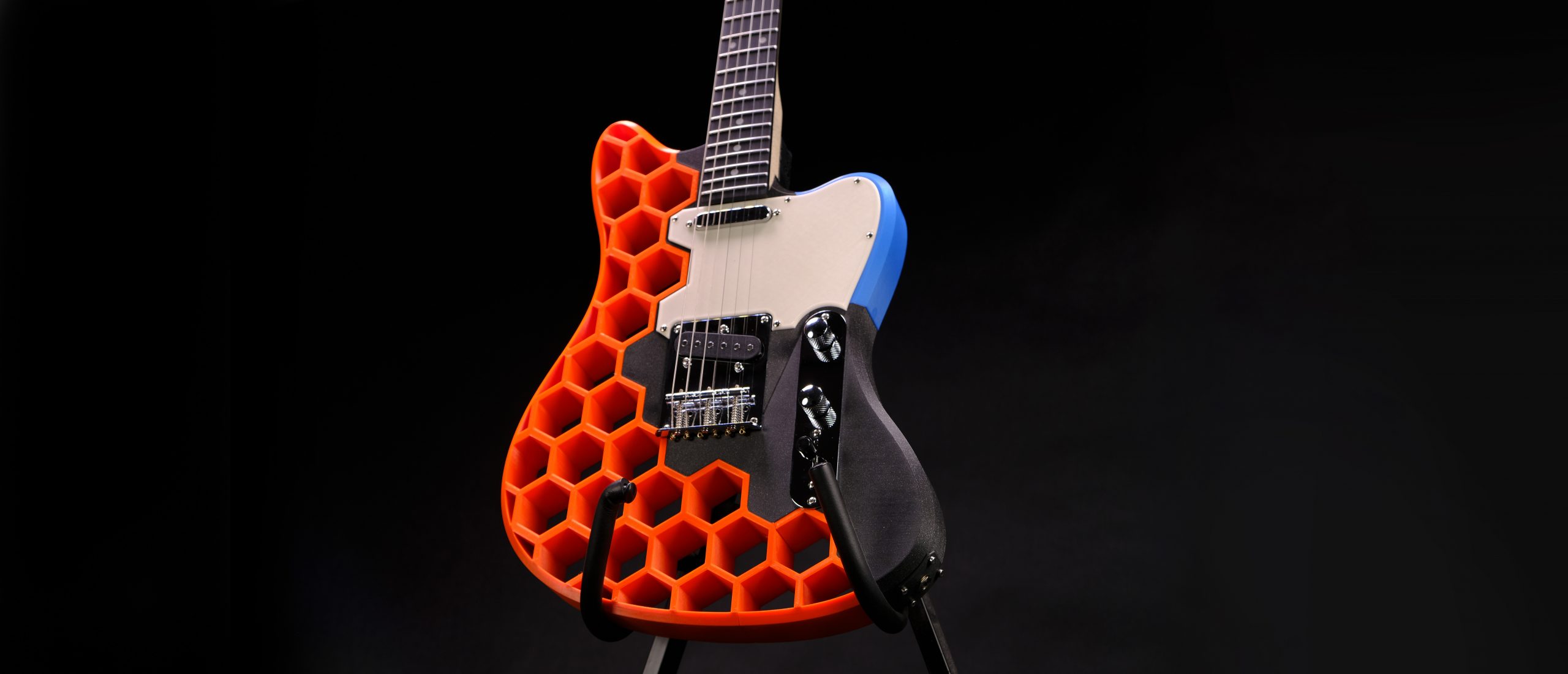 3D printed electric guitar